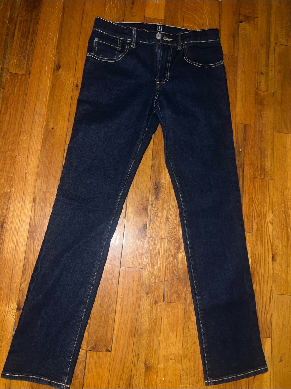 GAP Men’s Dark Navy Slim Straight Jeans